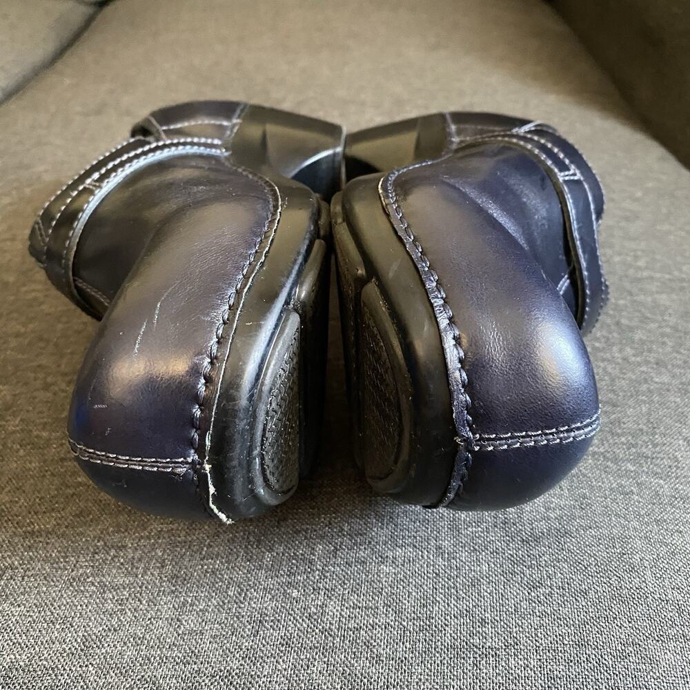 Dansko Professional Clog Shoes Leather Slip-On blue Womens Sz 41 - Picture 4 of 14